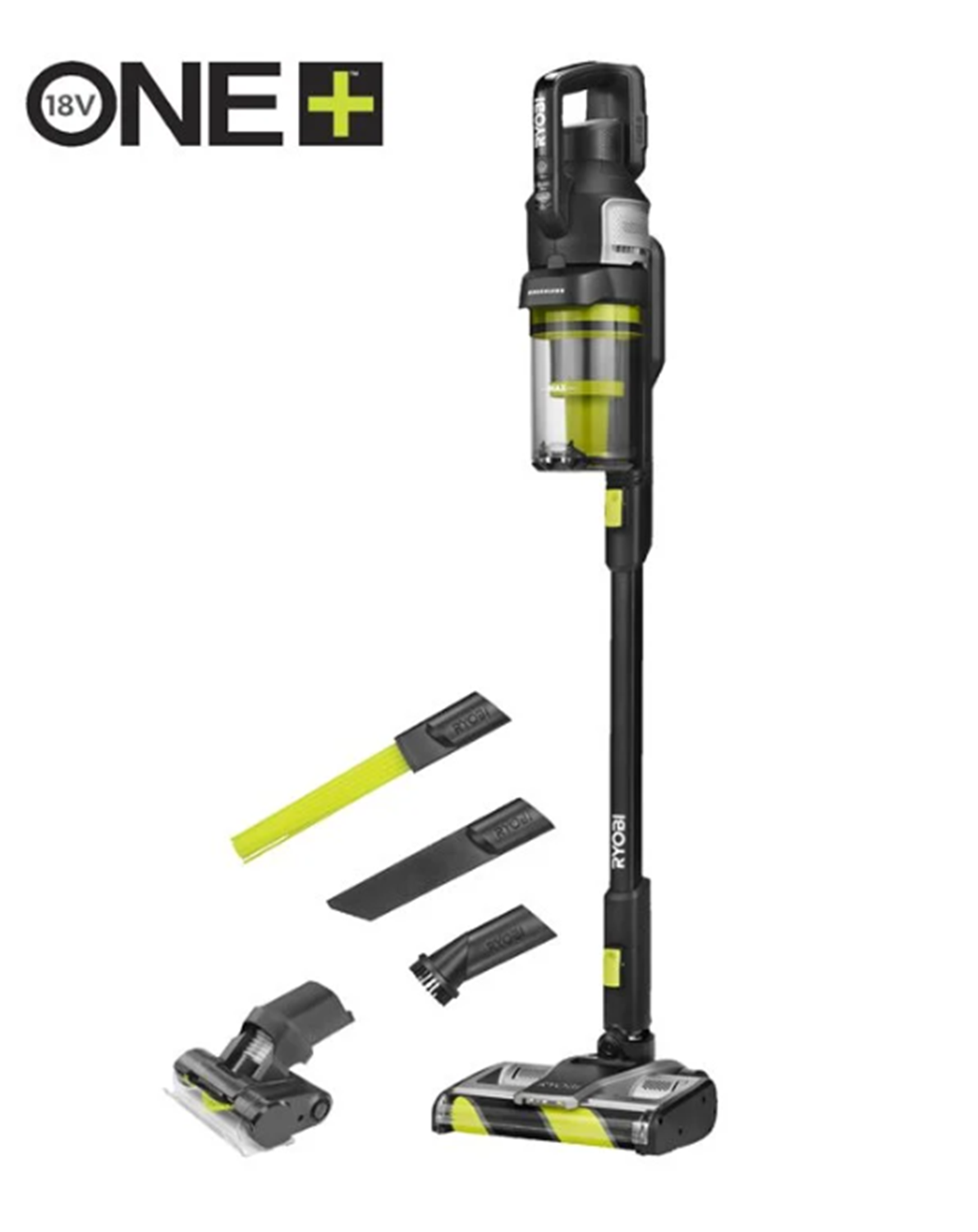 Снимка на НОВО!Акумулаторна прахосмукачка RYOBI RASV18BL-0, SOLO, HEPA филтър, 5133006323 