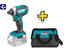 Снимка на Акумулаторен ударен гайковерт Makita DTD152Z/SOLO/ + Чанта за инструменти