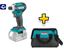 Снимка на Акумулаторен ударен гайковерт Makita DTD172Z, SOLO + Чанта за инструменти