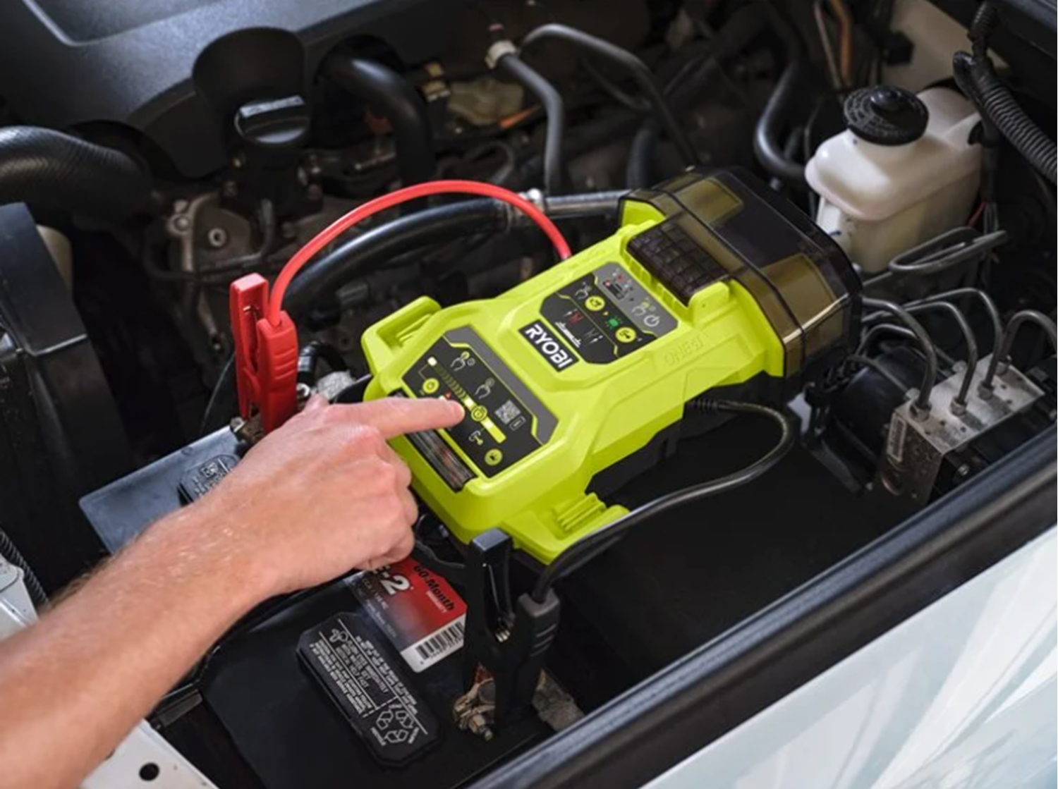 Снимка на Акумулаторно зарядно за автомобил RYOBI RJSC18-0, 18V, SOLO, 5133006593