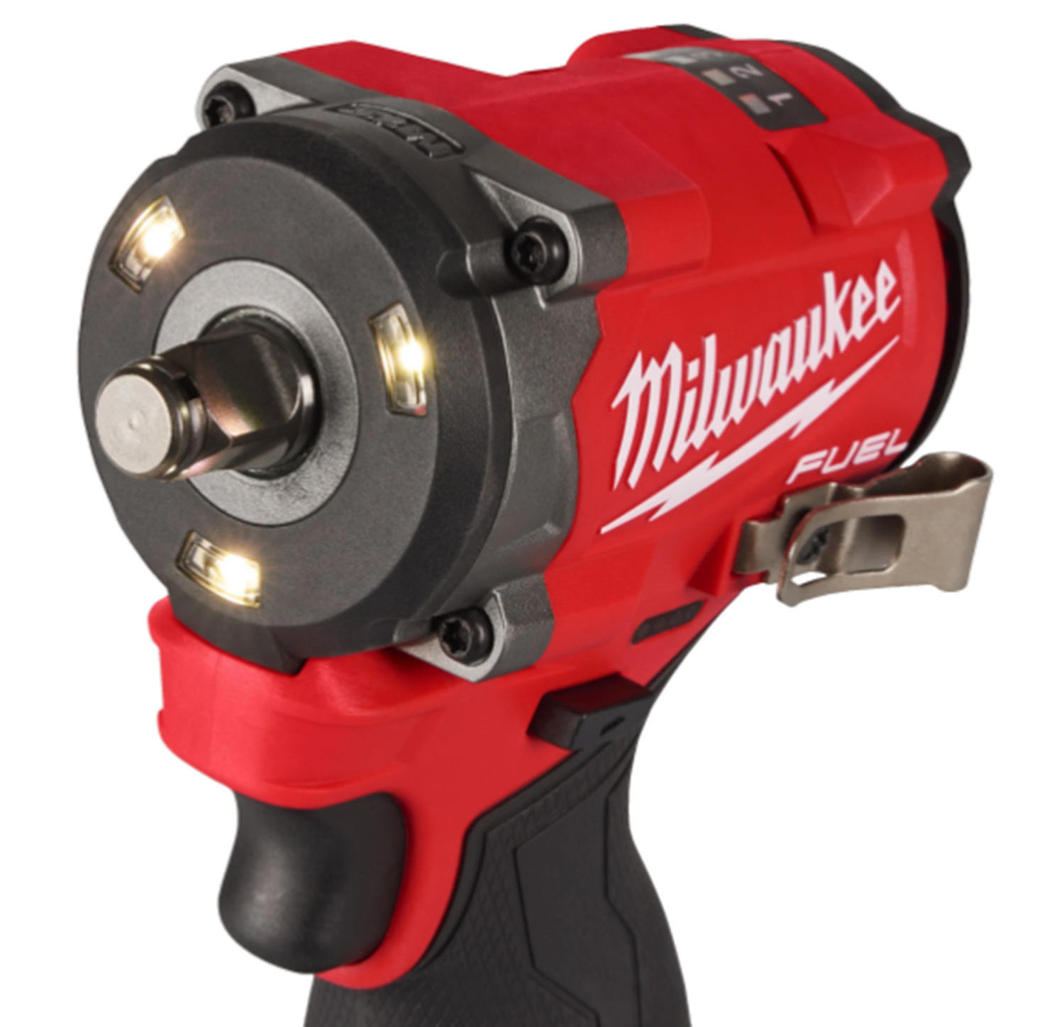 Снимка на НОВО!Акумулаторен ударен гайковерт MILWAUKEE M12 FUEL™ ½″ M12 FCIWF12G3-502X, 2*5Ah, Зарядно, Куфар, 4933493455