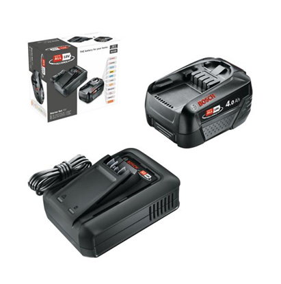 Снимка на Стартов комплект 18 V, 1батерия 4.0 Ah +Зарядно AL 18V-44, 1600A031T6