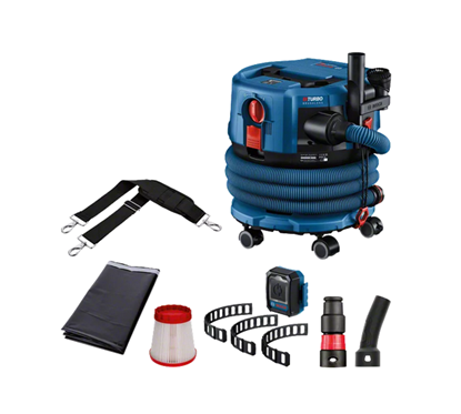 Снимка на Акумулаторна прахосмукачка BOSCH GAS 18V-12 MC Professional, сухо и мокро почистване, SOLO+Подарък дутболна топка