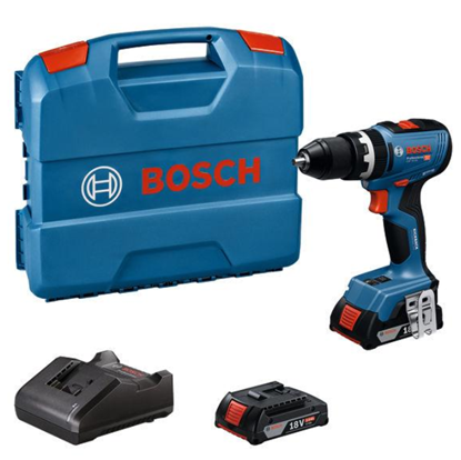 Снимка на Акумулаторен ударно-пробивен винтоверт BOSCH GSB 18V-65, 2*2AH, Куфар, 06019N3100