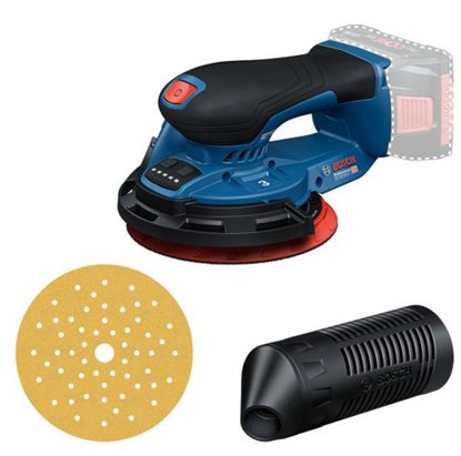 Снимка на   Акумулаторен ексцентършлайф BOSCH GEX 18V-150-3, SOLO, 0601372904