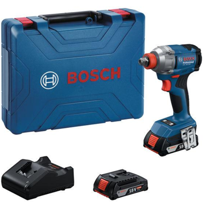 Снимка на Акумулаторен ударен гайковерт BOSCH GDX 18V-285, 2батерии*2AH, Куфар, 06019N2122